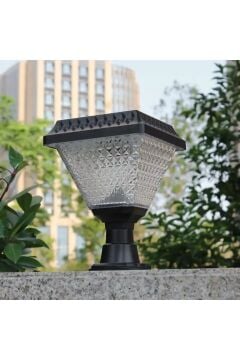 Ct-7315 30w Solar Set Üstü Bahçe Armatürü 6500k Beyaz