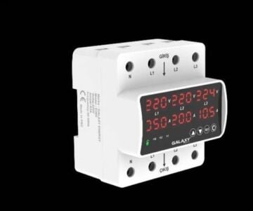 Galaxy D380 Trifaze Daire Voltaj ve Akım Koruyucu Kontrol Cihazı