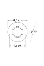 JAGUAR YUVARLAK SPOT (BEYAZ-ROSE)(AMPUL HARİÇ)(5 ADET)