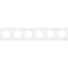 KARRE BEYAZ ALTILI ÇERÇEVE (10 ADET)