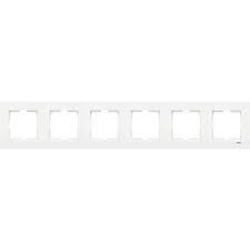 KARRE BEYAZ ALTILI ÇERÇEVE (10 ADET)