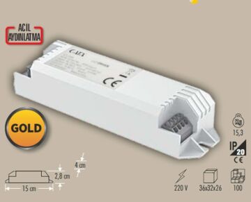 ACİL AYDINLATMA DRIVER( 3W ~ 60W)