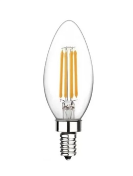 CATA CT-4066 4W LED FİLAMENT BUJİ AMPUL  (GÜNIŞIĞI)(10 ADET)