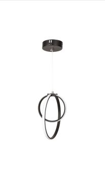 VOLTA LED AVİZE SİYAH (4000K)