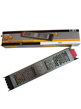 CT-2570 33 AMPER ŞERİT LED TRAFOSU ( 400W ) (SÜPER SLİM FANSIZ)