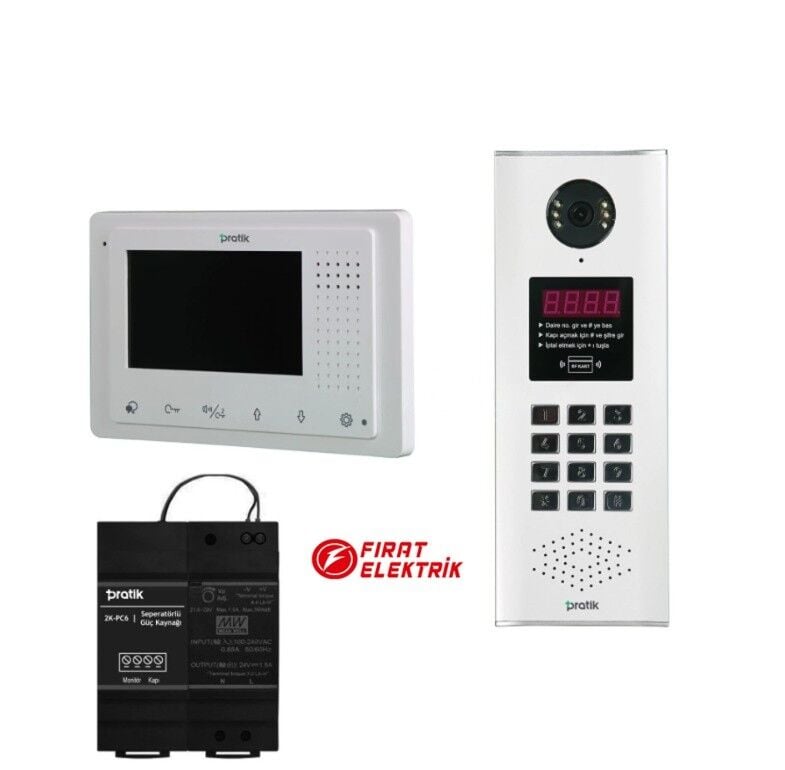 PratikKart 3 Daire 4.3 inç Görüntülü Paket