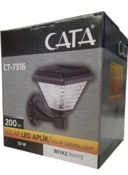 Ct-7316 30w Solar Led Aplik 6500k Beyaz