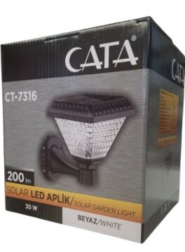 Ct-7316 30w Solar Led Aplik 6500k Beyaz