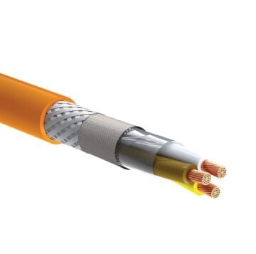 Reçber 102122, LIHCH FE180 PH120, 2x1 mm², Yangına Dayanıklı Sinyal Kablosu