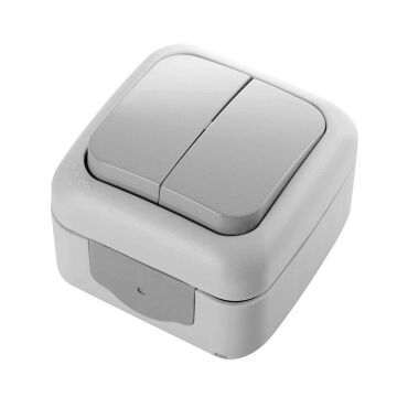 Viko Palmiye Gri Komütatör 90555502