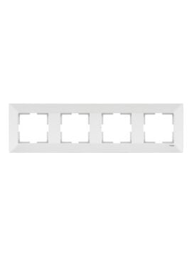 Viko Meridian Beyaz Dörtlü Çerçeve - 90979004 (10 ADET)