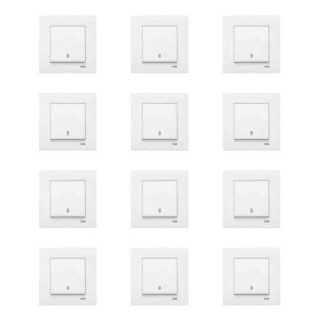 Viko Karre 12'li Beyaz Vavien (Çerçeve Dahil) 90967004-12