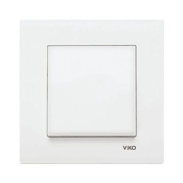 VİKO KARRE BEYAZ ANAHTAR (ÇERÇEVE DAHİL)