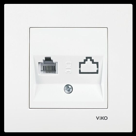 1 ADET TEKLİ NÜMERİS CAT3 BEYAZ (ÇERÇEVE DAHİL)