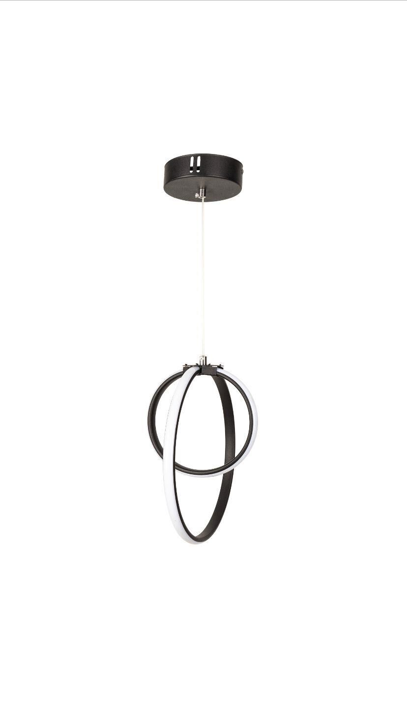 VOLTA LED AVİZE SİYAH (6500K)