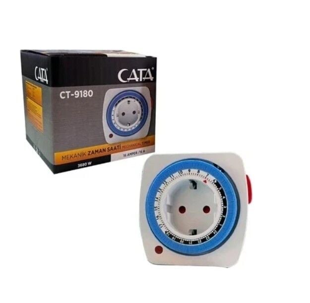 CT-9180 MEKANİK ZAMAN SAATİ ( MAX3680W )