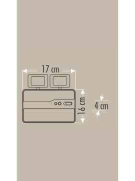 CT-9171 Şarjlı 2X5W Acil Aydınlatma Armatürü Beyaz Işık