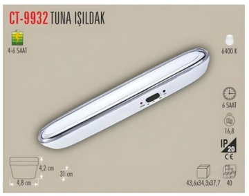 CT-9932 TUNA 30 LEDLİ IŞILDAK