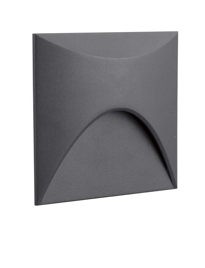 LW775 ANTRASİT Jupiter 3W Sensörlü LED Duvar Armatürü (3000K)