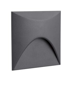 LW775 ANTRASİT Jupiter 3W Sensörlü LED Duvar Armatürü (3000K)