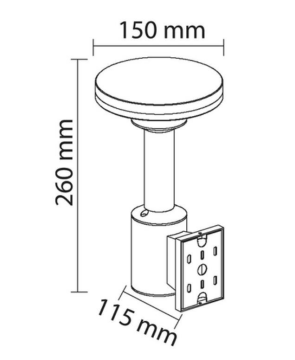 12W KIZILCIK APLK ARMATÜRÜ(Kopya)