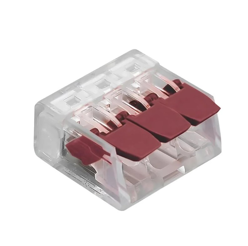 FLF-633 Forlife 3'Lü Tırnaklı Klemens (100 ad.)