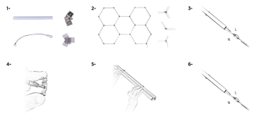 Cata CT-9082 Anzer LED Lineer Armatür - GÜNIŞIĞI 3200K