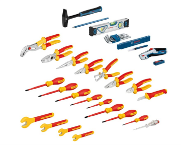 Bosch VDE Karışık El Aleti Set 37 Parça 1600A02NG4