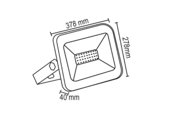 Forlife 200 Watt Slim Kasa LED Projektör (GÜNIŞIĞI)