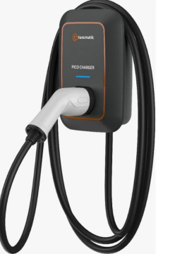 Tunçmatik Pico Charger 22 kW T2 5 m Kablolu AC Elektrikli Araç Şarj İstasyonu TSK16060
