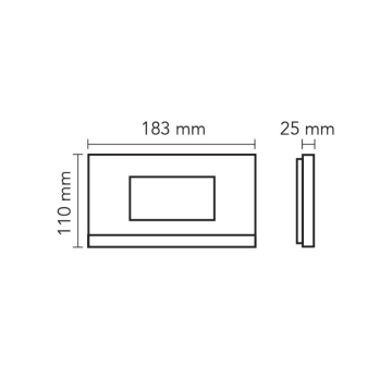 Audio 001184 4.3″ Görüntülü Diafon Bus Plus (Dokunmatik Butonlu)