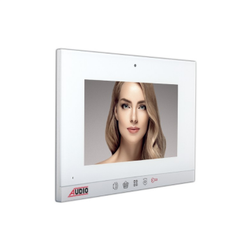 001192 BEYAZ 7″ Görüntülü Diafon Bus Plus (Dokunmatik Butonlu)