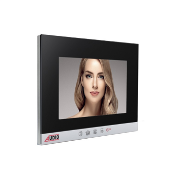 001193 SİYAH 7″ Görüntülü Diafon Bus Plus (Dokunmatik Butonlu)