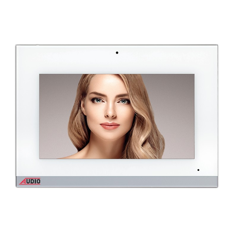 001196 BEYAZ 10.1″ Görüntülü Diafon Bus Plus (Dokunmatik Ekranlı Alarmlı Hafızalı)