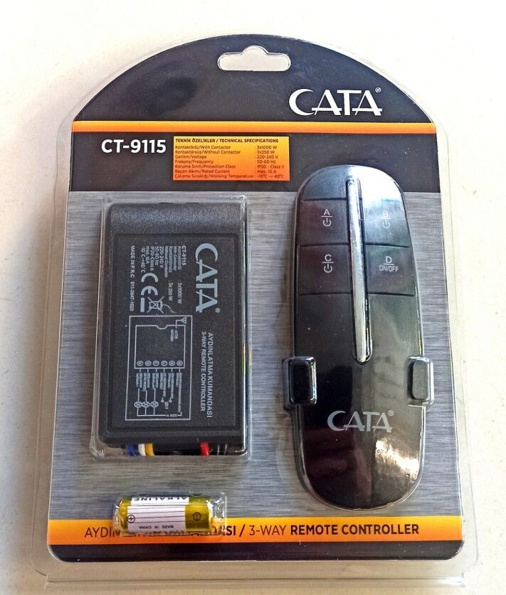 AYDINLATMA KUMANDASI (3X100W)