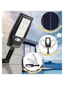 Cata CT-4693 40W Güneş Enerjili Solar Sokak Aydınlatma Armatürü Konsollu – Beyaz Işık