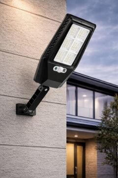 Cata CT-4693 40W Güneş Enerjili Solar Sokak Aydınlatma Armatürü Konsollu – Beyaz Işık