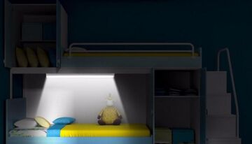 CT-2466B 5W T5 LEDLİ BANT ARMATÜR (GÜNIŞIĞI)