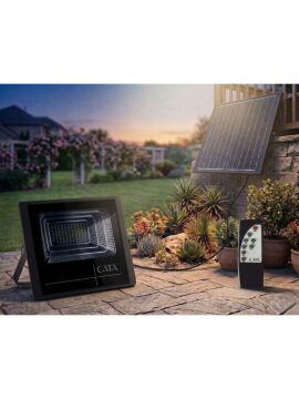 Cata Ct 4650 Amazon Kumandalı 300W Solar LED Projektör 6400K Beyaz Işık