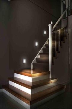 1W SENSÖRLÜ LEDLİ KORİDOR ARMATÜRÜ BEYAZ KASA (GÜNIŞIĞI)