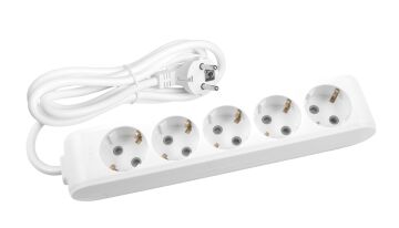 MULTİ-LET BEŞLİ PRİZ TOPRAKLI KABLOLU Ç.K. 2 MT