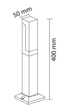 10W 40cm LADİN BOLARD ARMATÜR