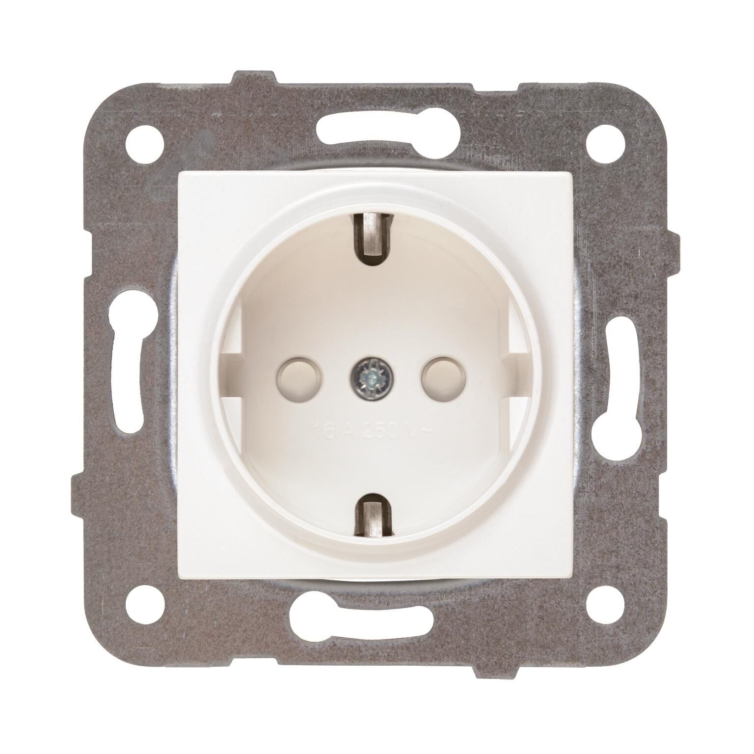 K/M BEYAZ TOP PRİZ Ç.K. MEK+D/K 12 ADET (ÇERÇEVE DAHİL DEĞİL)