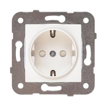 K/M BEYAZ TOP PRİZ Ç.K. MEK+D/K 12 ADET (ÇERÇEVE DAHİL DEĞİL)