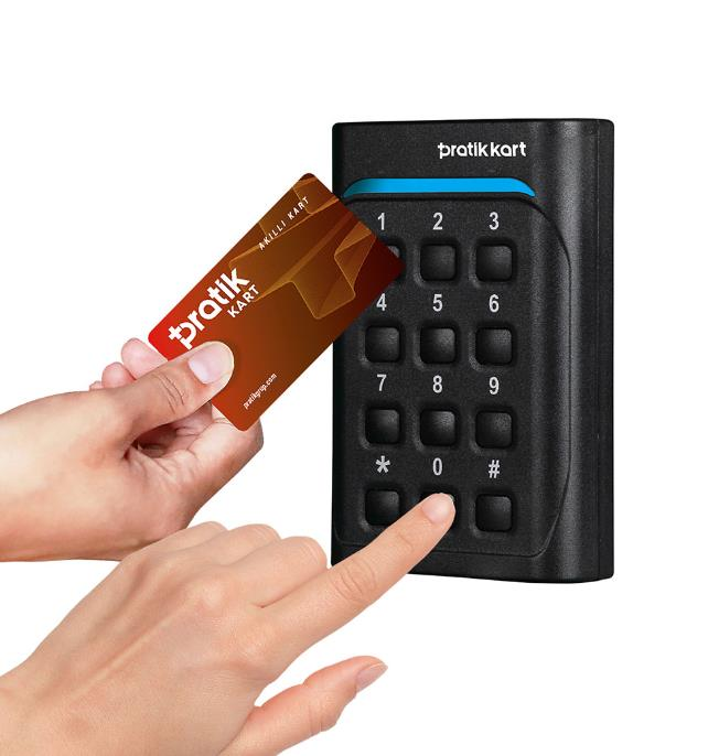 PRATİK PT-503 KARTLI & ŞİFRELİ GEÇİŞ CİHAZI