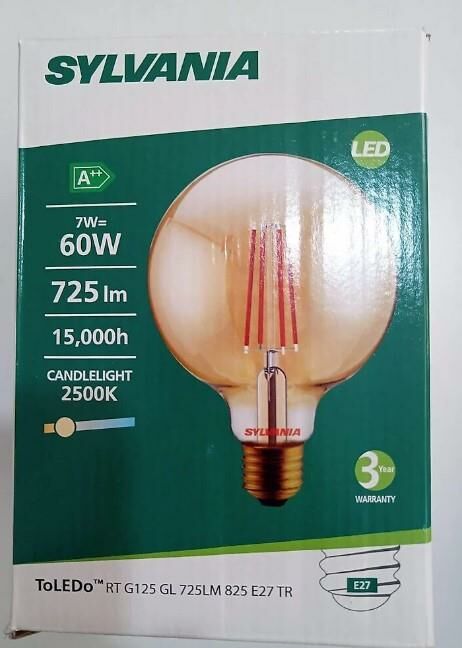 SYLVANIA TOLEDO 7W(60W) E27 2500K LED AMPUL