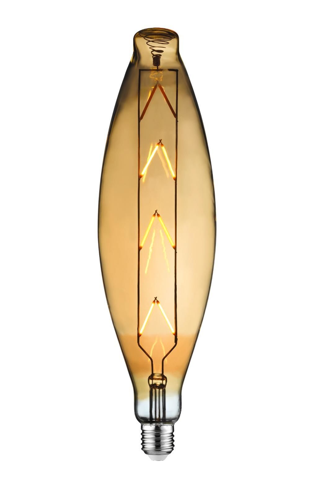 001-054-0008 ELLIPTIC 8W E27 2400K LED AMPUL