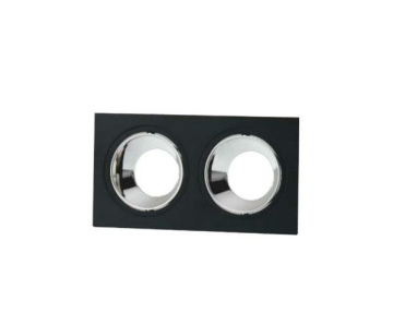 JAGUAR KARE SPOT ( SİYAH KASA-PLATİN )(2'Lİ)