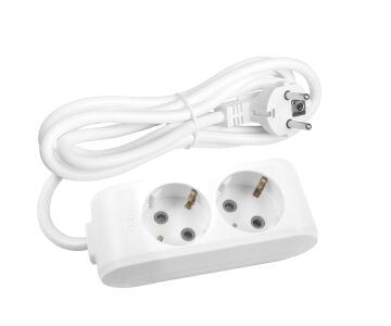 MULTİ-LET İKİLİ PRİZ TOPRAKLI KABLOLU Ç.K. 5 MT