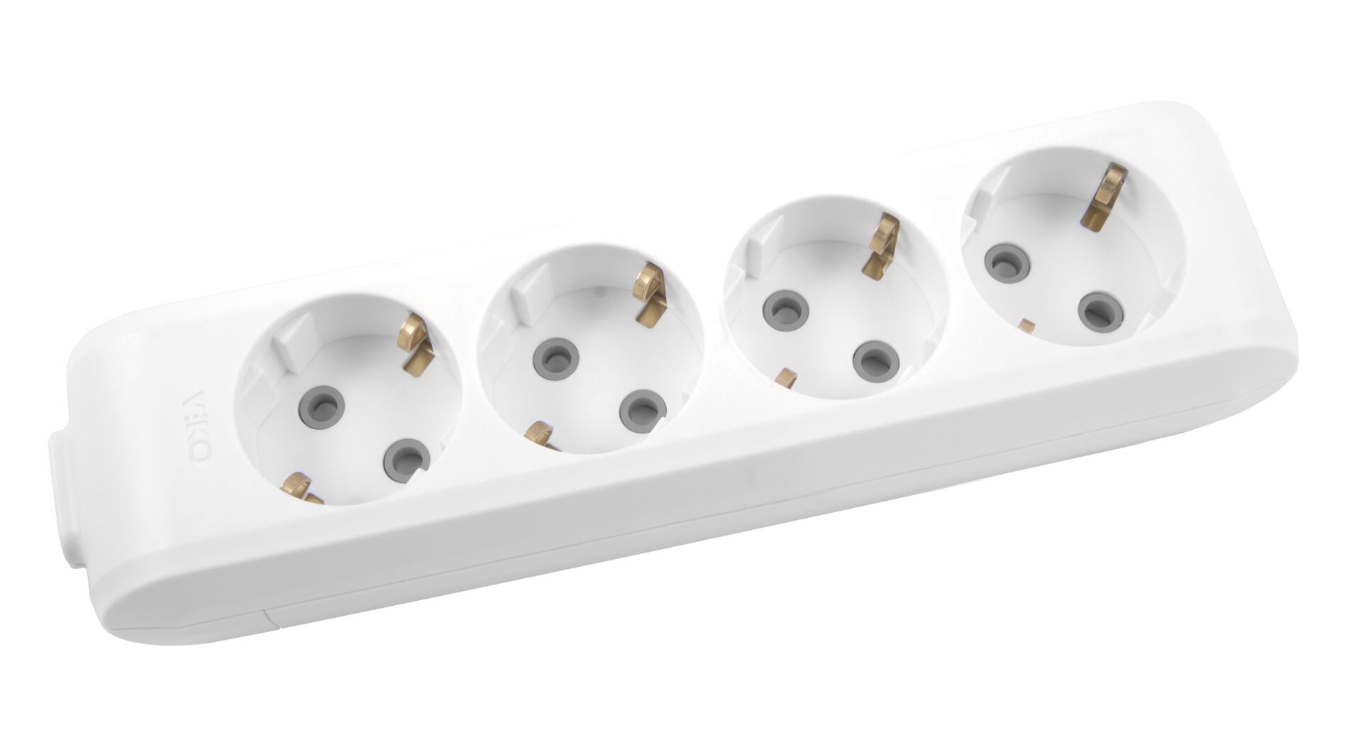 MULTİ-LET DÖRTLÜ PRİZ TOPRAKLI Ç.K. KLEMENSLİ